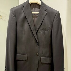 Zegna men’s suit 
Jacket and pants in black